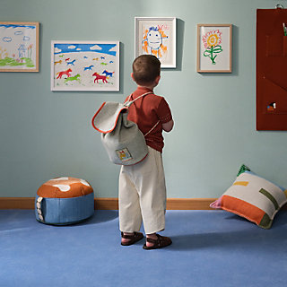 Animaux Blocks backpack - Black | Hermès Mainland China